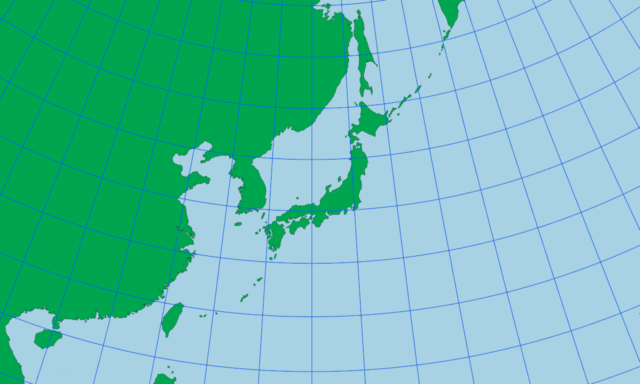 ランベルト正角円錐図法