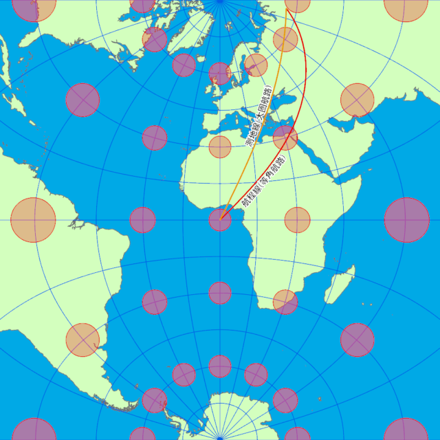 横メルカトル図法