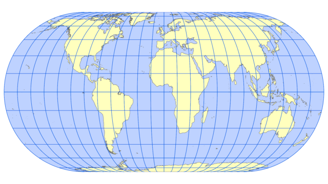 エケルト第4図法